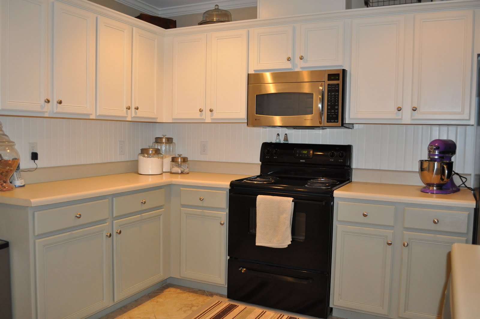 Newly Constructed Kitchen Cabinets Painting Newly Constructed Kitchen Cabinets Painting