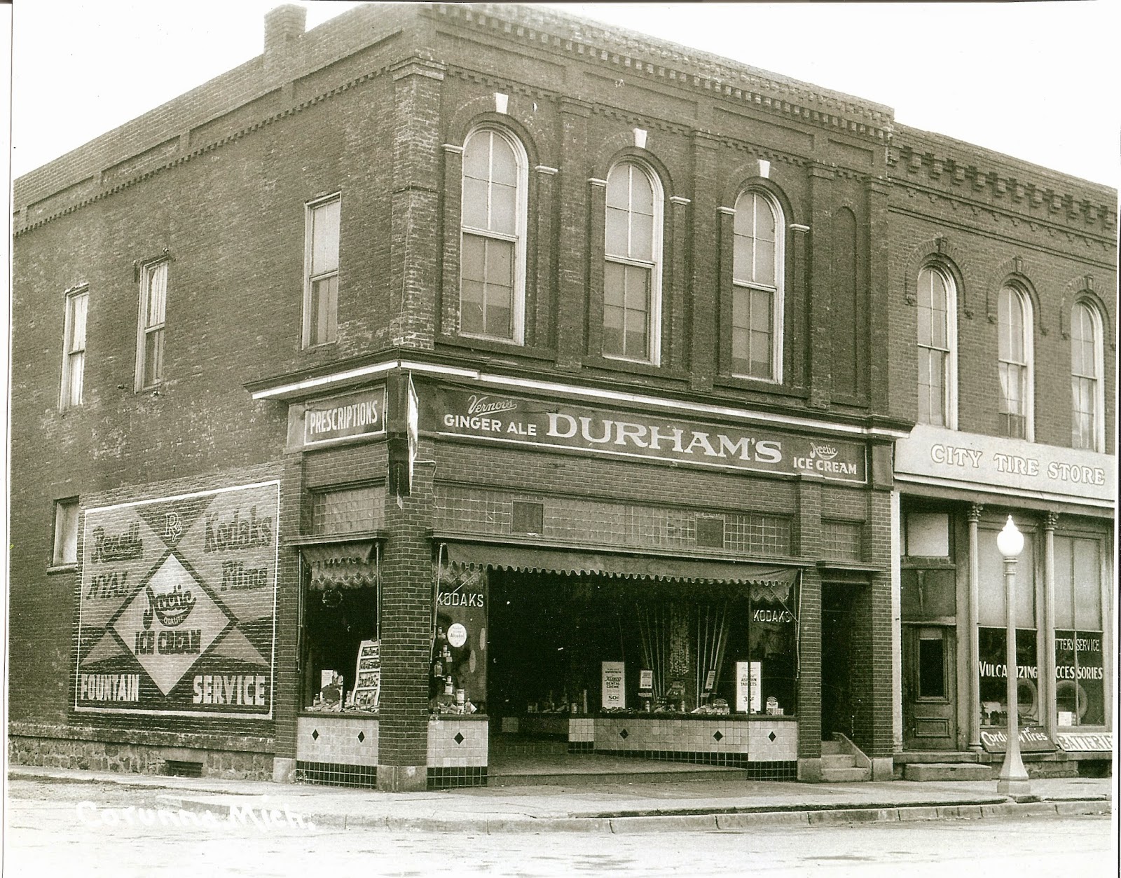 Waterfalls and Honey Days {genealogy} 301 N. Shiawassee St, Corunna