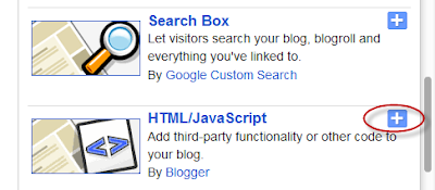 blogger html javascript widget