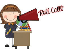 roll call clipart clip classroom attendance student keep truancy transparent numbers teachers organized number using teaching rollcall line grade thoughts
