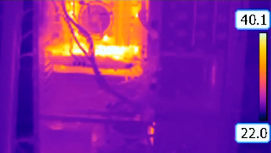 Infrared: Inside a Desktop Computer Case - InvertedKB