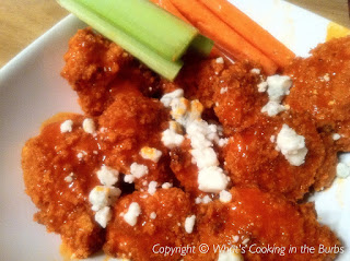 What's Cooking in the Burbs: Baked Boneless Buffalo Wings