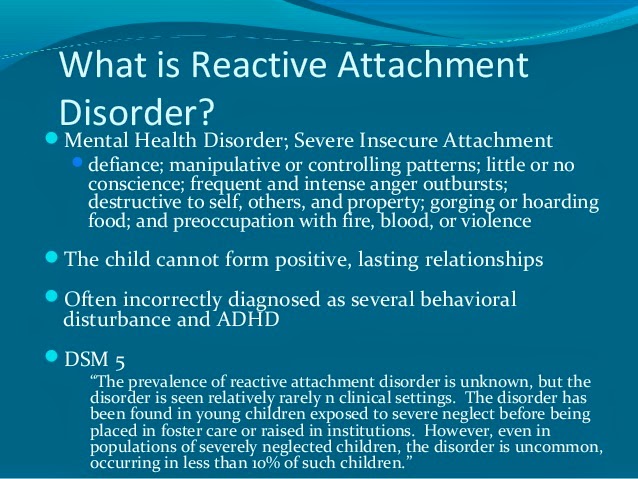 Dating someone with attachment disorder