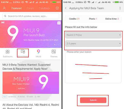 How to Become MIUI 9 Beta Tester: steps to apply