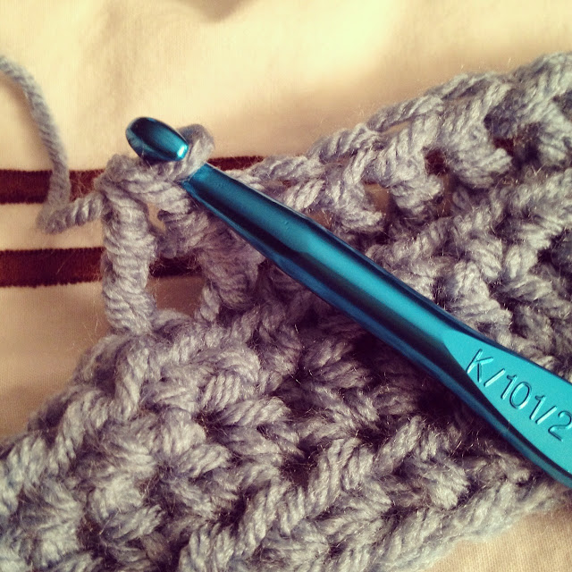 Learning to Crochet | via monikawright_iloveitall on Instagram