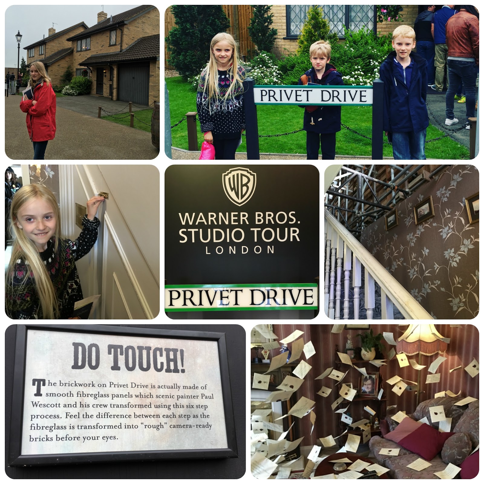 Exploring Harry Potter's Privet Drive home at Warner Bros Studio Tour