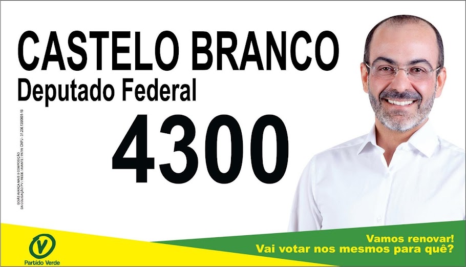 Castelo Branco Deputado Federal 4300