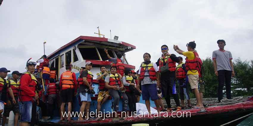 Peserta Private Trip Pulau Tidung - wisata gabungan trip pulau tidung open trip pulau tidung kepulauan seribu selatan