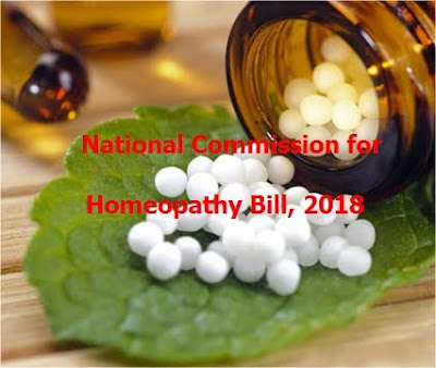 National Commission for Homeopathy Bill, 2018 approved National Commission for Homeopathy Bill, 2018 approved
