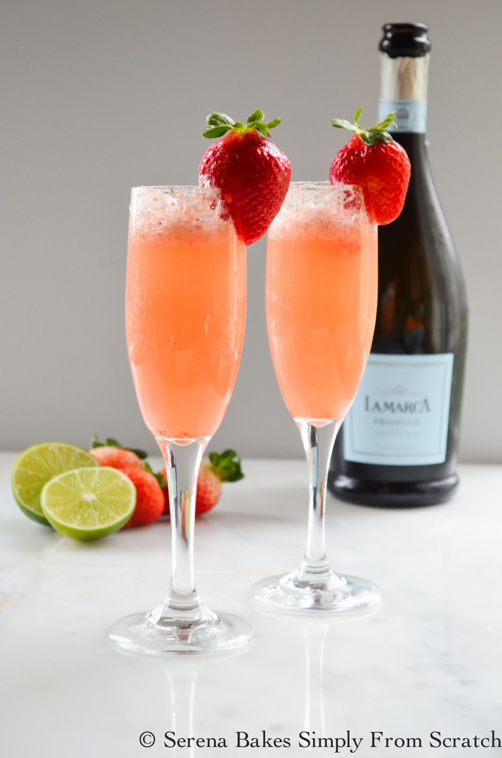 Strawberry Champagne | Serena Bakes Simply From Scratch