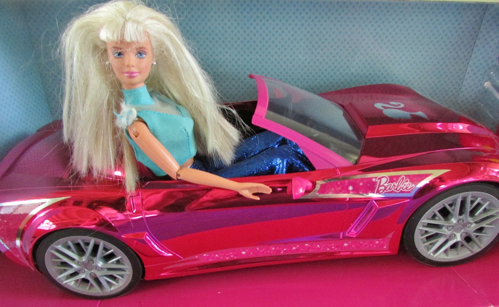 barbie red corvette