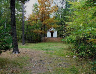 Wieś Żurada - leśna kapliczka