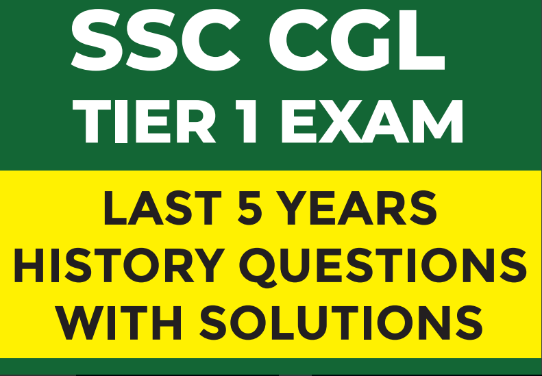 qmath Ssc Cgl Tier Ane Previous Years History Questions EBook Pdf