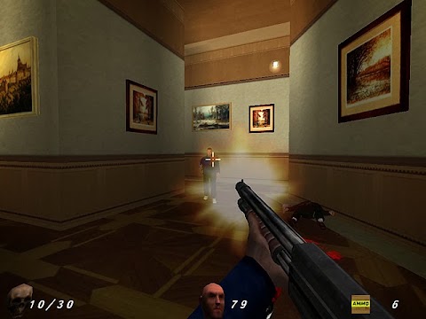  game tembak-tembakan Cop vs Gangster dengan format  FPS