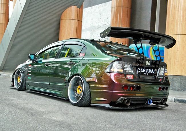 Modifiyeli Honda Civic