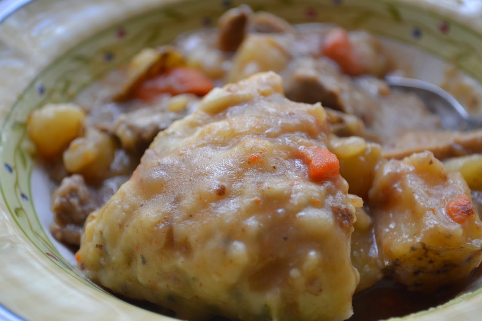 Hearty Beef Stew with Herbed Dumplings