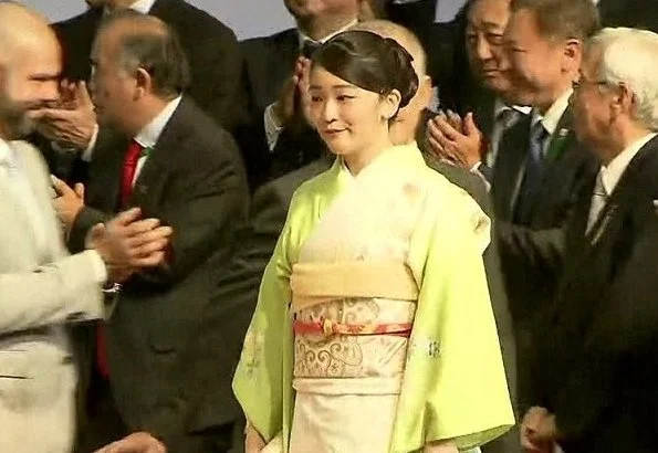 Princess Mako visited the 21st Japan Festival, a three-day event showcasing Japanese cuisine, culture and products