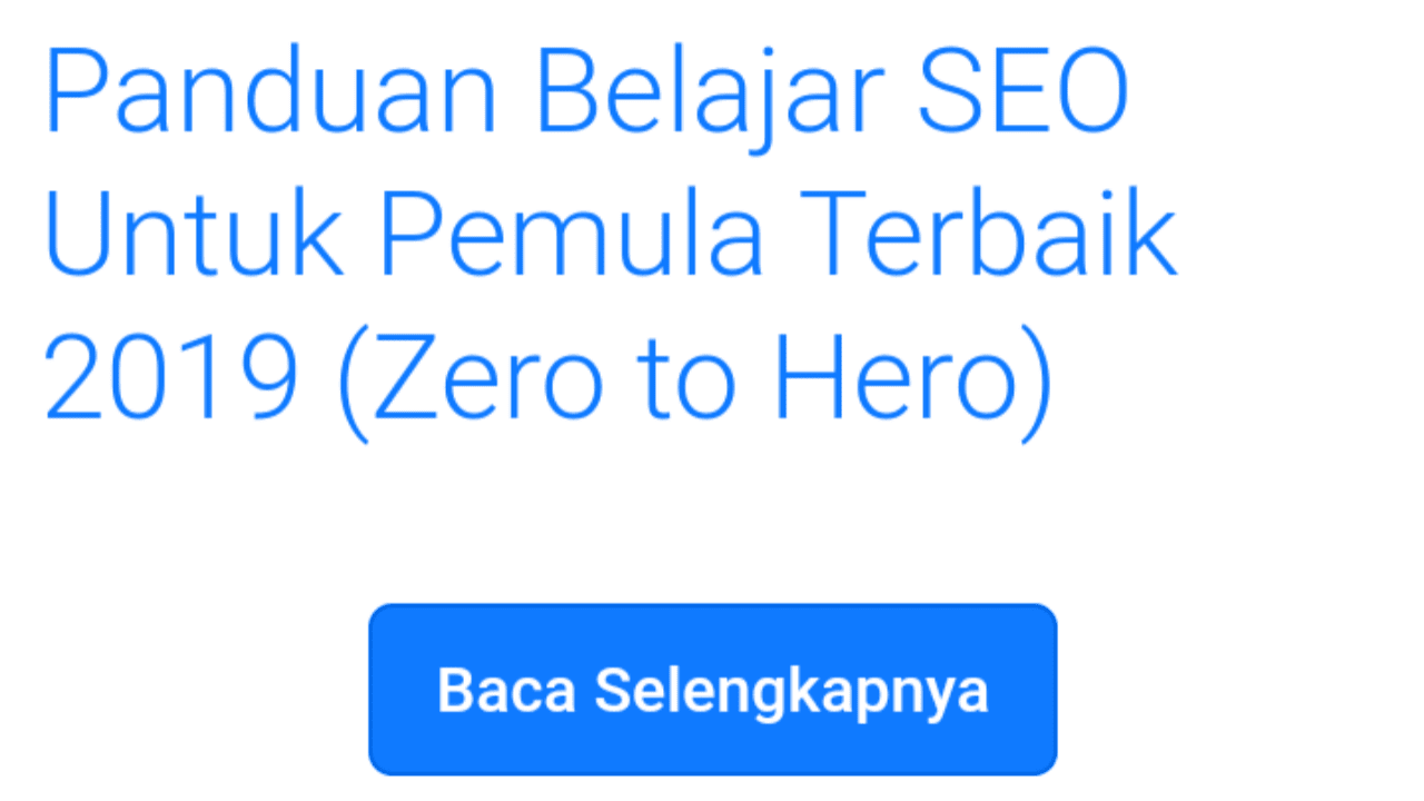 Membuat Baca Selengkapnya, Seperti WordPress Membuat Baca Selengkapnya Artikel Blogger Seperti WordPress