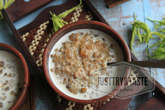 Resep Bubur Kacang Hijau dengan Sagu Mutiara (Slow Cooker)