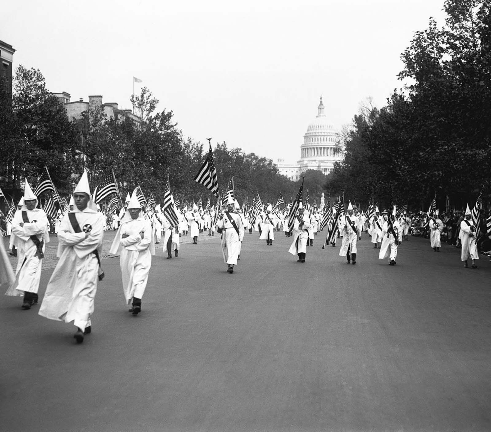 The KKK Washington Parade of 1926.
