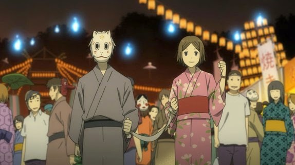 Fuwa Fuwa Zone : Review Anime : Hotarubi no Mori e