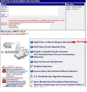 E-bildirge nasıl düzenlenir?