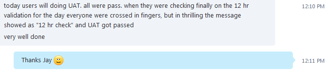 Passing hints