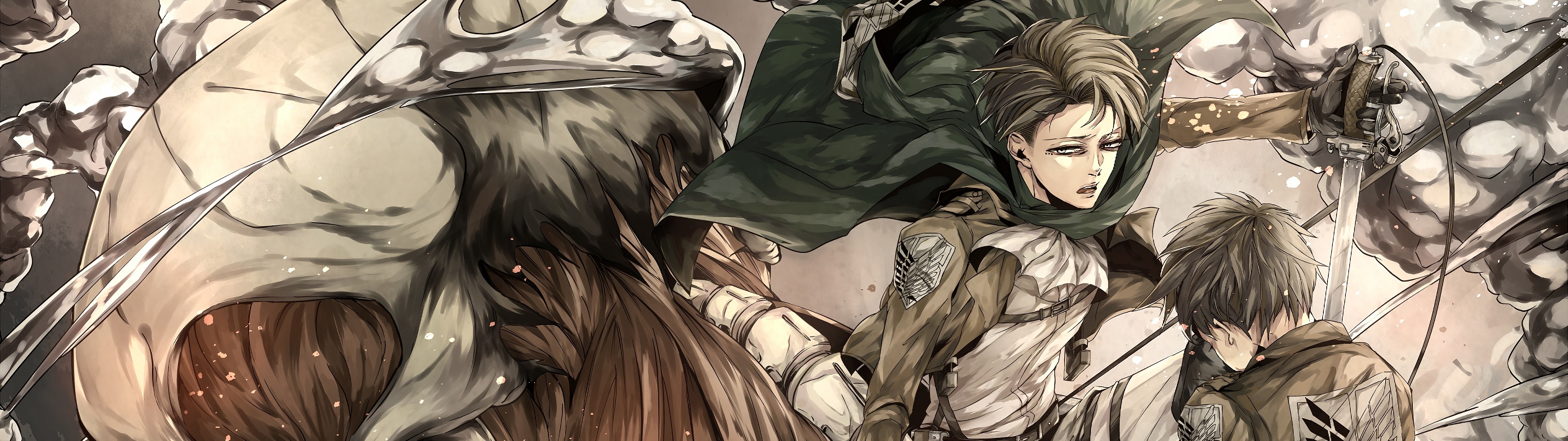 Levi And Eren Attack On Titan 4k Wallpaper 125 Levi And Eren Attack On Titan 4k Wallpaper 125