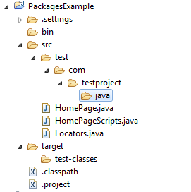 Test automation tips - create the correct project folder structure