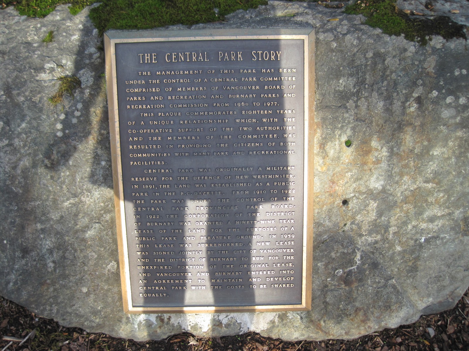 Vancouver In Colour A Walk Through The Park Central Park Vancouver