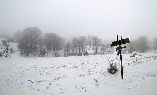 Bacówka w Czarnem. Bacówka w Czarnem.