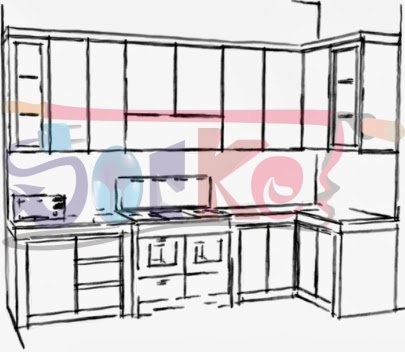 Konsep 24+ Sketsa Ruang Dapur