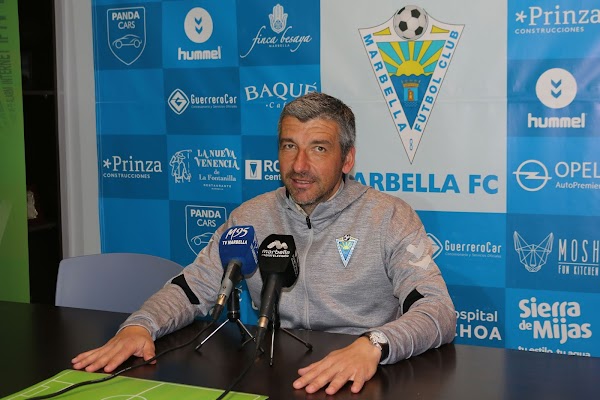 Cubillo - Marbella FC -: “El objetivo es mantener las buenas sensaciones de las últimas semanas”