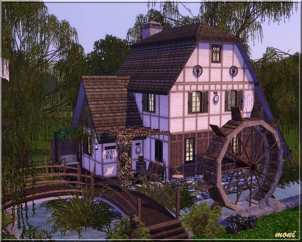 дом 3 видео. строим вместе симс 3. дом майклсонов в симс 4. трехэтажный коттедж. дом красной розы.