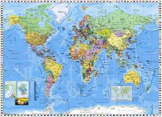 world map hd