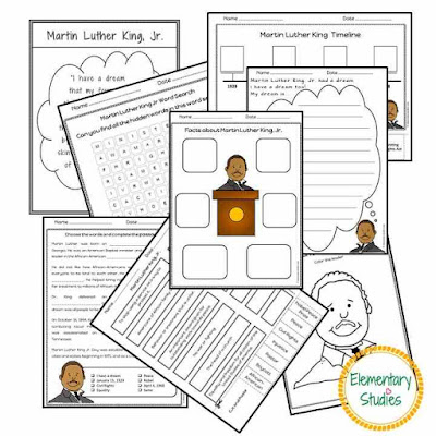 Martin Luther King Worksheets