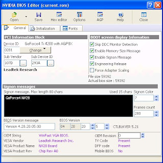 Download NVIDIA BIOS Editor (NiBiTor) 6.0.6 