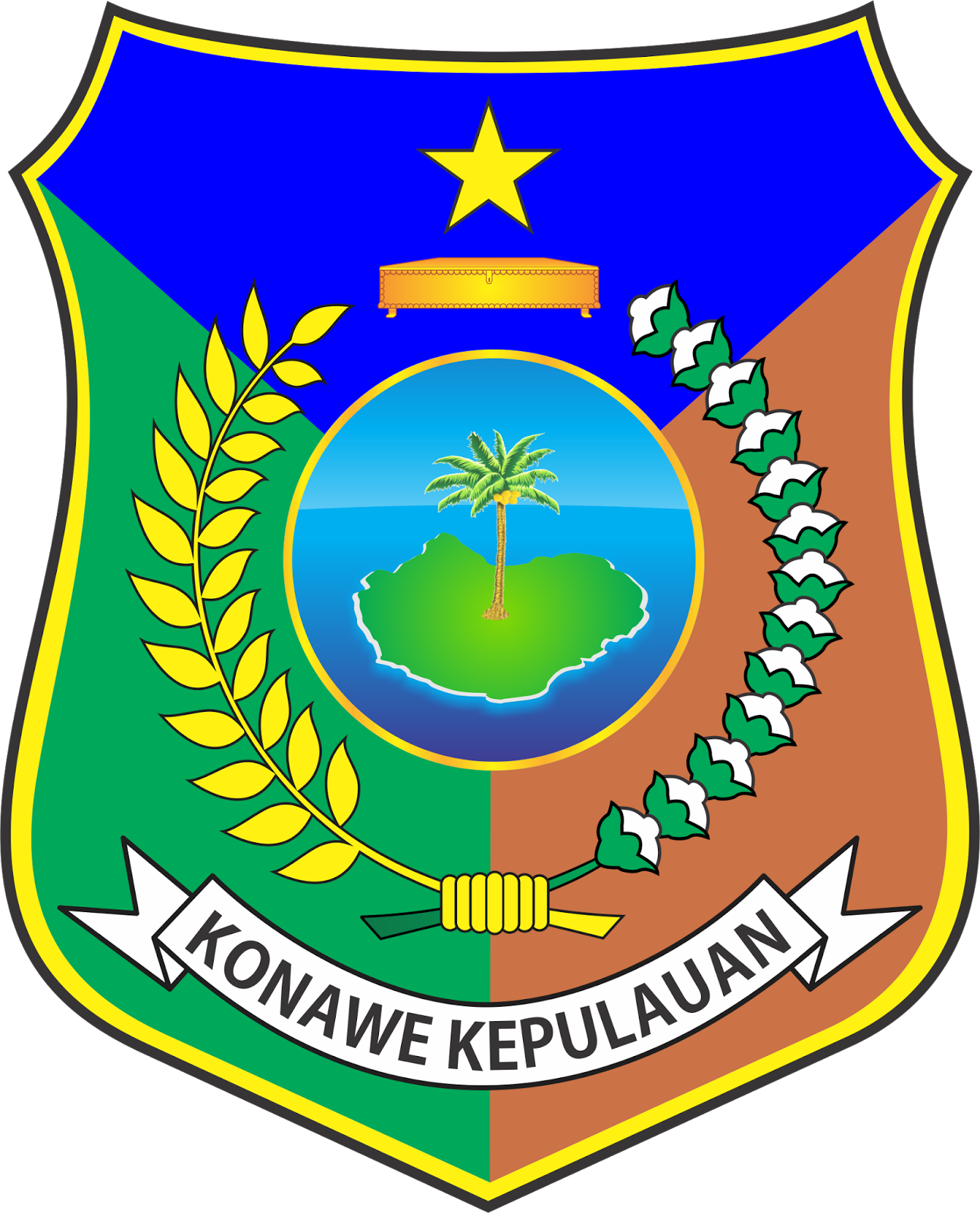 Logo Lambang Kabupaten Kota di Provinsi Sulawesi Tenggara | Koleksi Foto