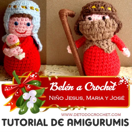 virgen-maria-niño-jesus-san-jose-crochet-amigurumi
