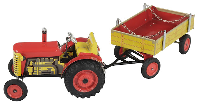 Traktor Zetor s valníkem KOVAP