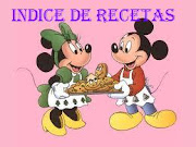 INDICE DE RECETAS