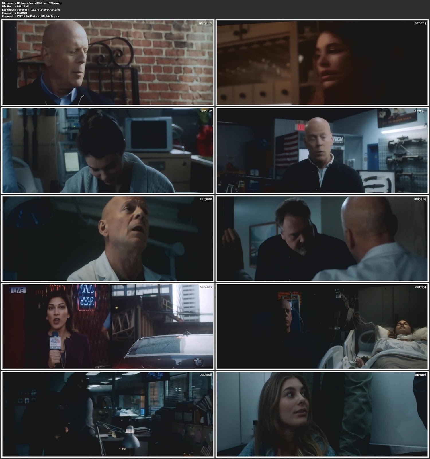 Death Wish 2018 300MB Hindi Dual Audio 480p HDTS Download