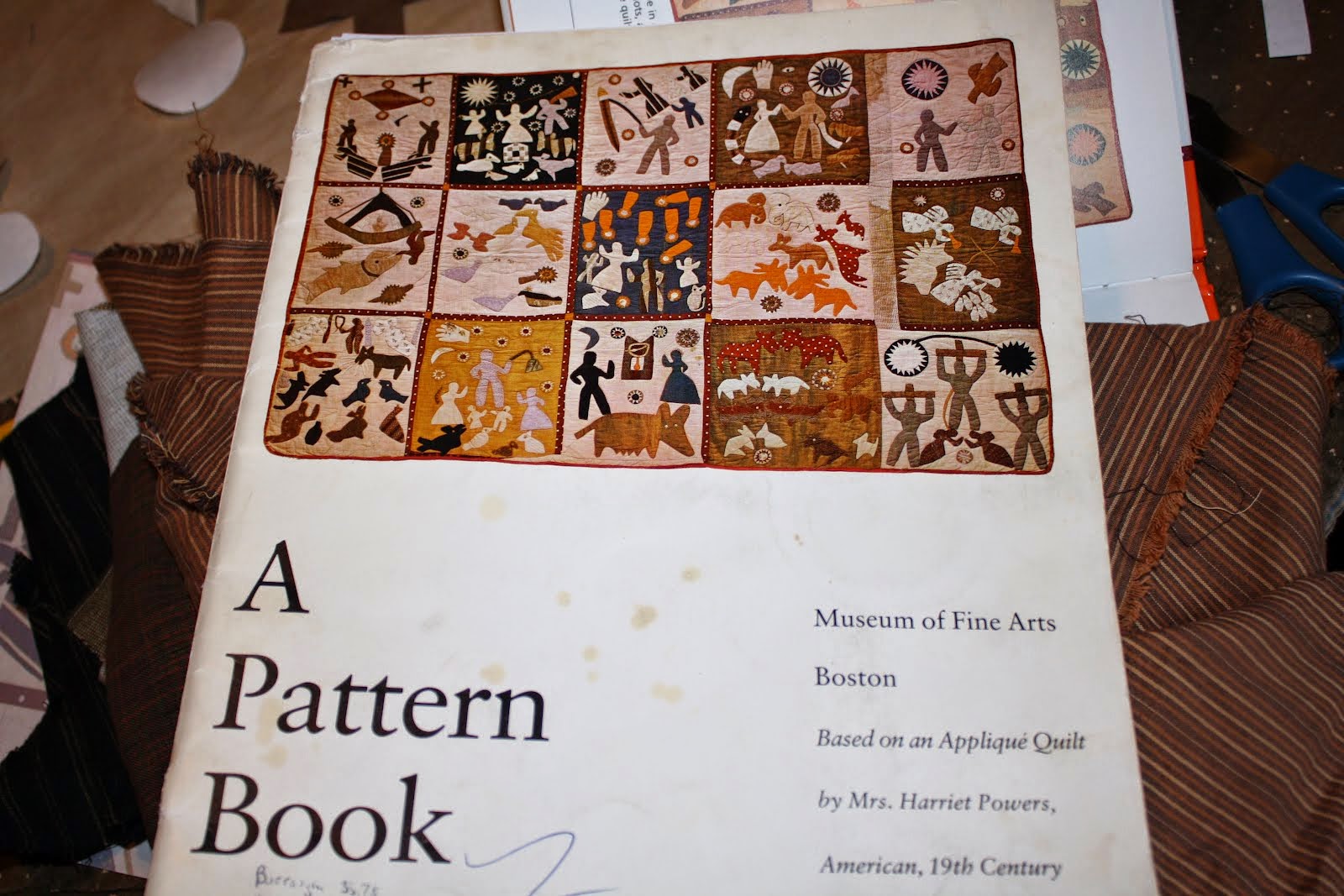 Tom Miner Quilts and Folk Art My Progress...Harriet Power's Pictorial