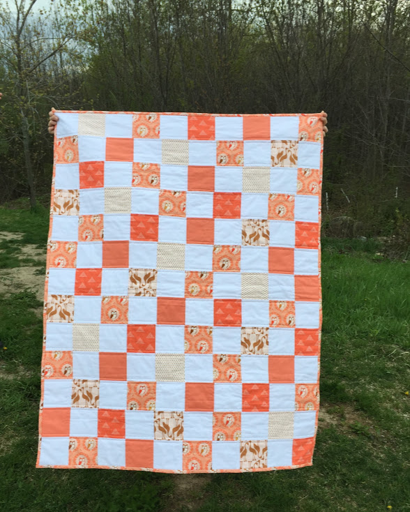 buttons quilts Sweet Peach A Finished Quilt