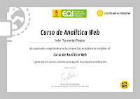 Curso de Analítica Web certificado por google plataforma activate