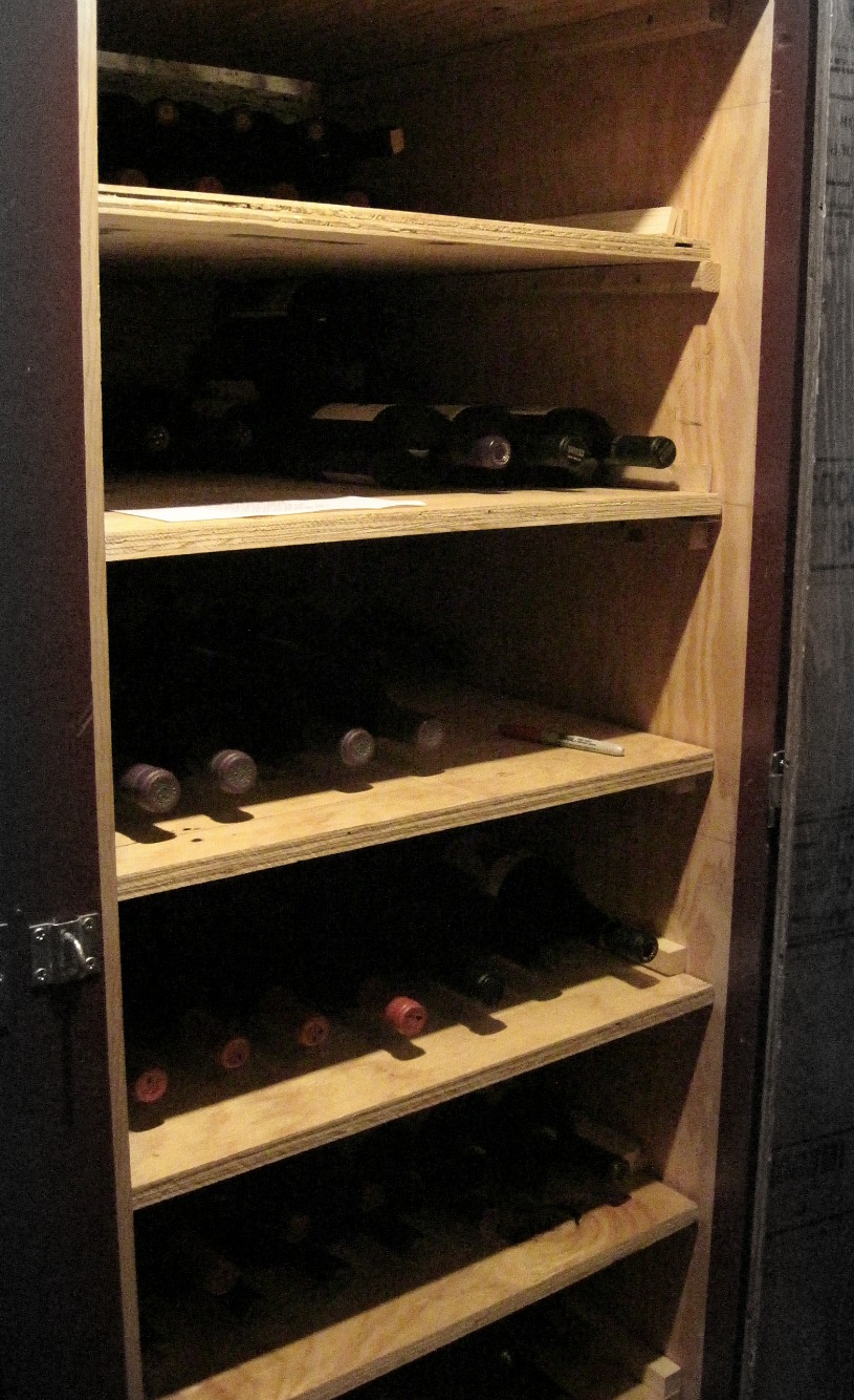 The Cave Wine Storage shelf options