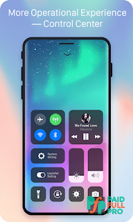 X Launcher Prime Phone X Theme OS11 Control Center latest apk download