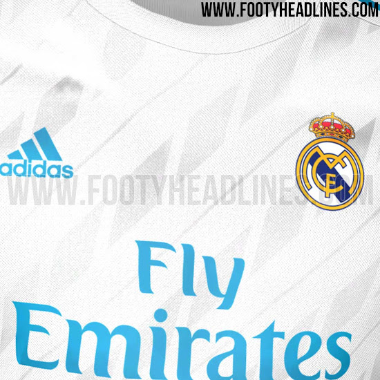 Real Madrid 17-18 Home Kit Leaked - Footy Headlines