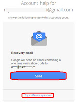 how to reset forgotten password of gmail account