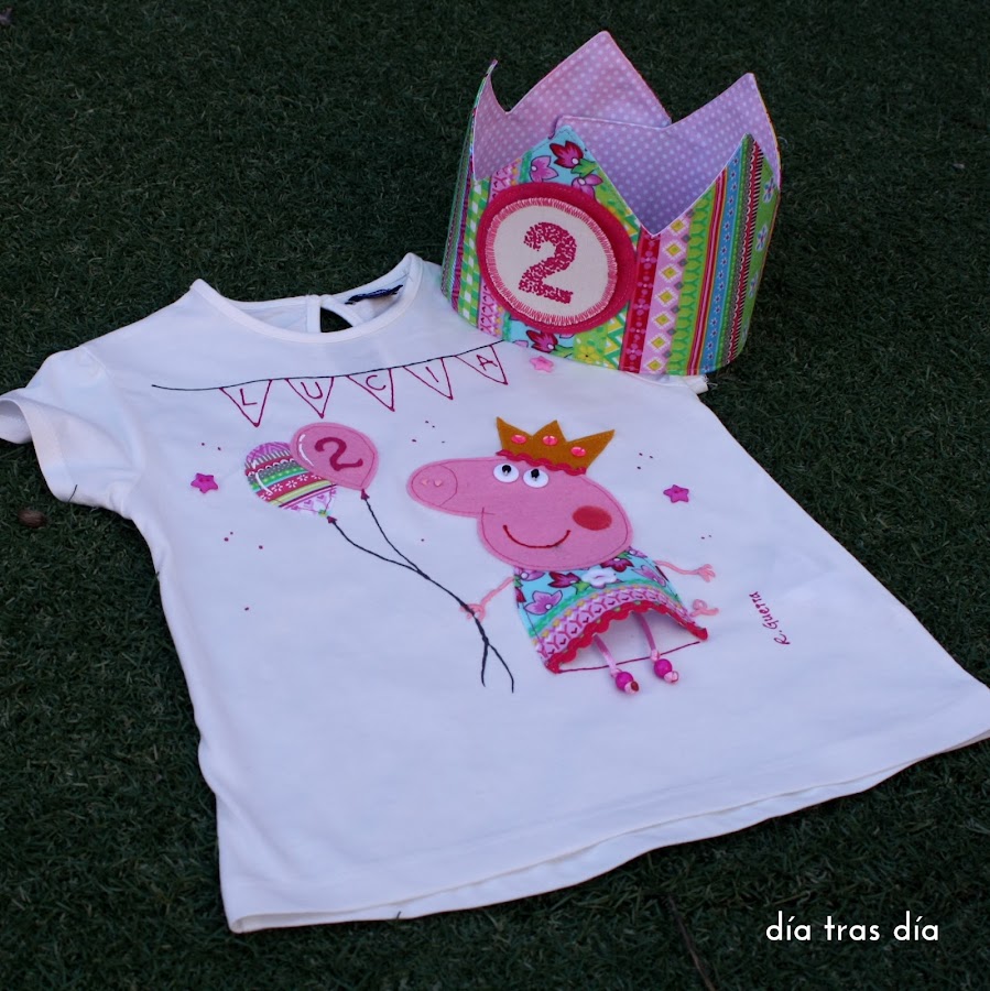 Camiseta Peppa Pig cumpleaños